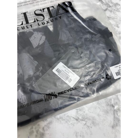 Killstar Tomb Lagoon Bikini Set XS Black Skull Gothic Pinup Vampy Rockabilly Emo - Picture 8 of 11